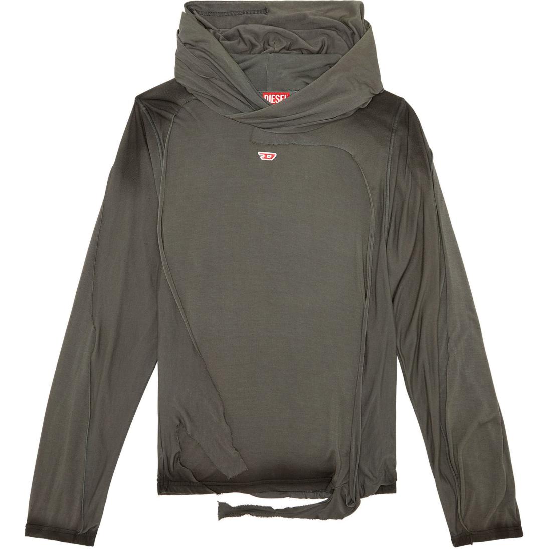 Футболка с капюшоном и детализированным логотипом DIESEL, тёмно-серый
Футболка с капюшоном и детализированным логотипом DIESEL, тёмно-серый