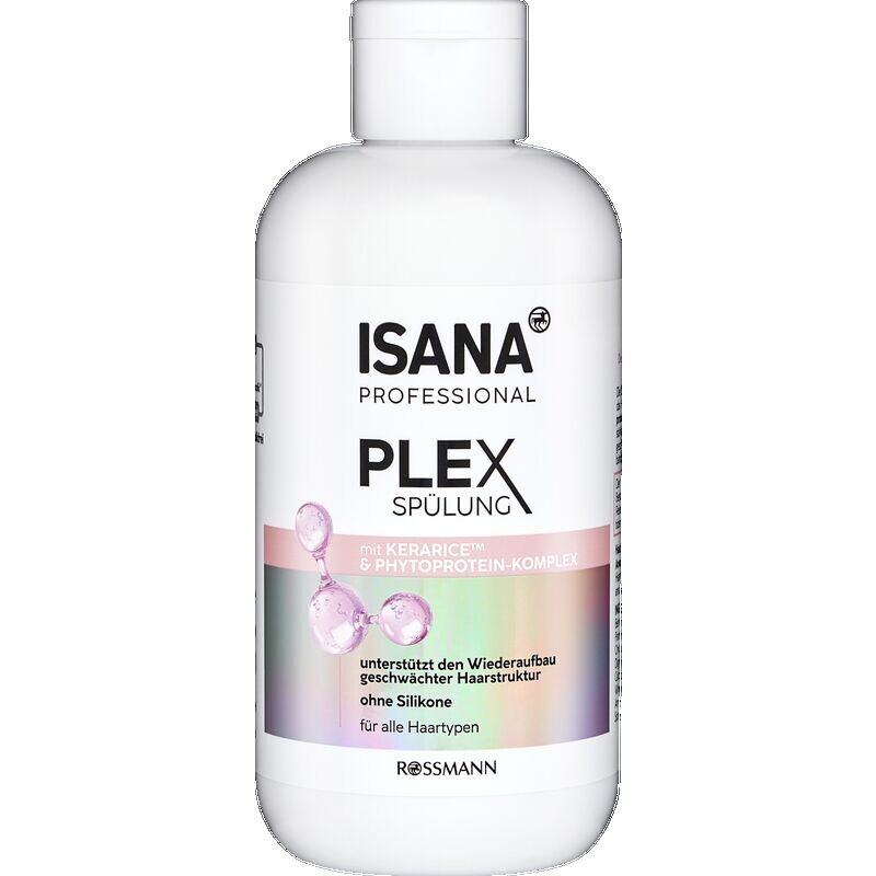 Плекс кондиционер ISANA, 250 ml
Плекс кондиционер ISANA, 250 ml