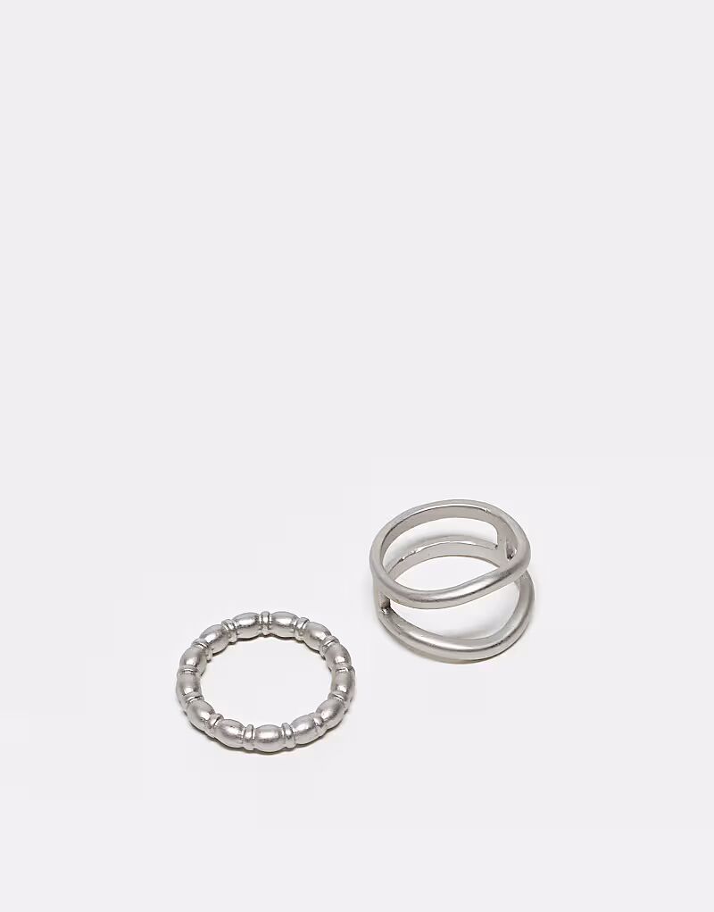 Набор из 2 серебряных колец-унисекс Lited Ring Reclaimed Vintage
Набор из 2 серебряных колец-унисекс Lited Ring Reclaimed Vintage