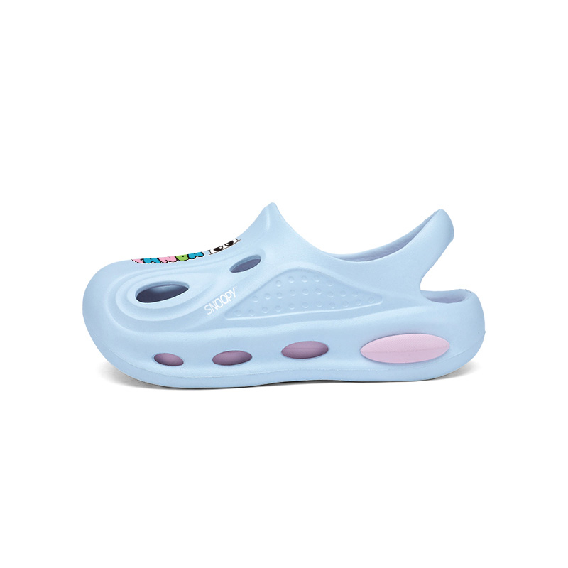 Детские сандалии с низким верхом, противоскользящие, устойчивые к истиранию, дышащие, с противоскользящей подошвой SNOOPY, синий/розовый
Детские сандалии с низким верхом, противоскользящие, устойчивые к истиранию, дышащие, с противоскользящей подошвой SNOOPY, синий/розовый