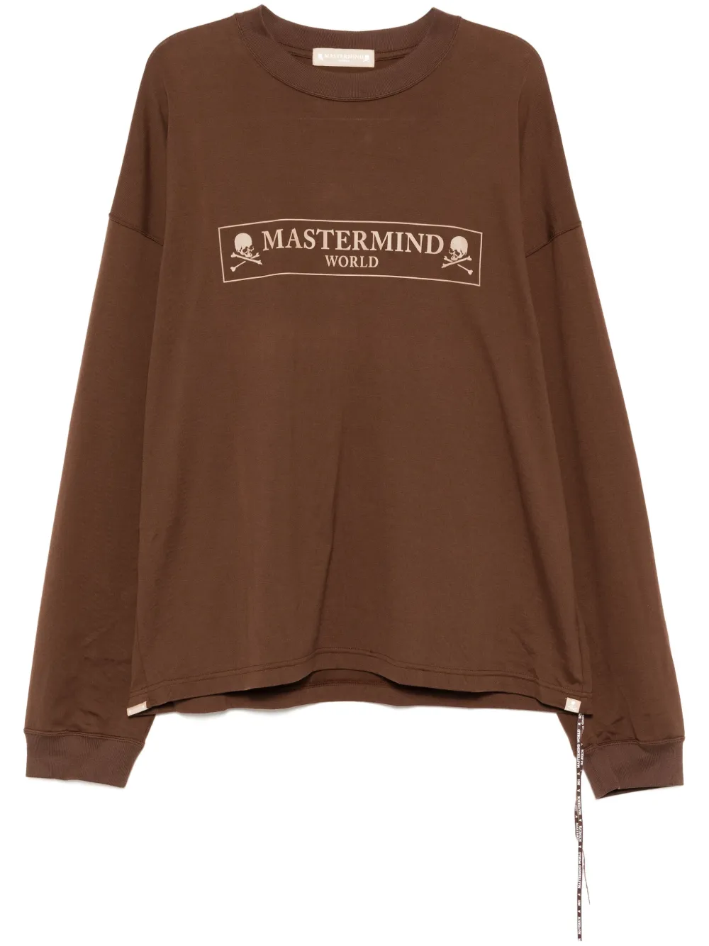 Футболка с логотипом Mastermind World, коричневый
Футболка с логотипом Mastermind World, коричневый