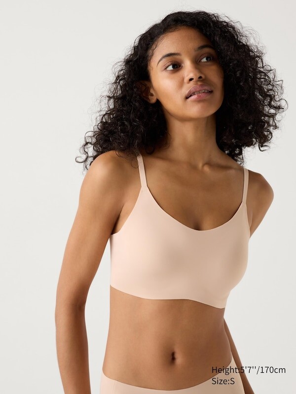 Релаксационный бюстгальтер без косточек UNIQLO, бежевый
Релаксационный бюстгальтер без косточек UNIQLO, бежевый