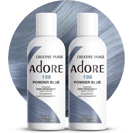 Сияющая полуперманентная пудра-краска для волос Blue 198 118 мл Adore
Сияющая полуперманентная пудра-краска для волос Blue 198 118 мл Adore