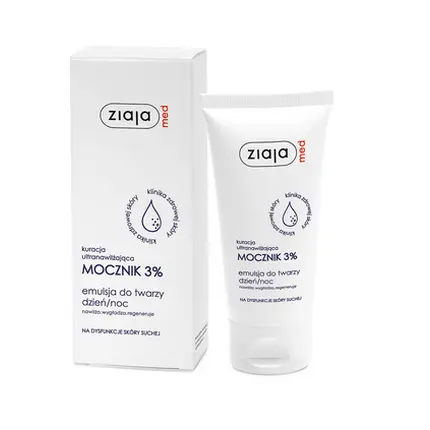Med Ultra Moisturizing Urea 3% эмульсия для лица дневное/ночное средство, Ziaja
Med Ultra Moisturizing Urea 3% эмульсия для лица дневное/ночное средство, Ziaja
