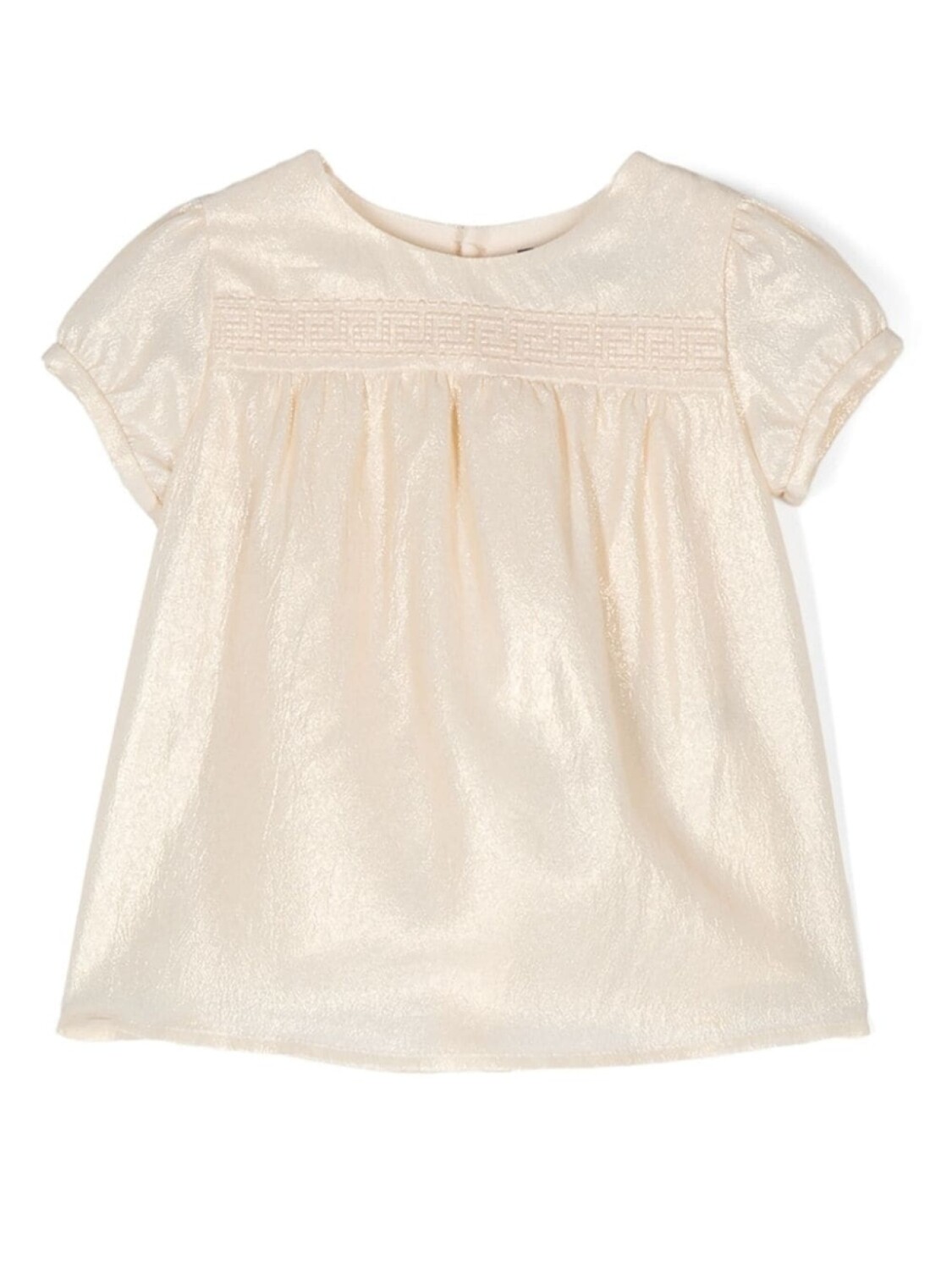 Versace Kids платье с отделкой в стиле Грека, золотистый
Versace Kids платье с отделкой в стиле Грека, золотистый