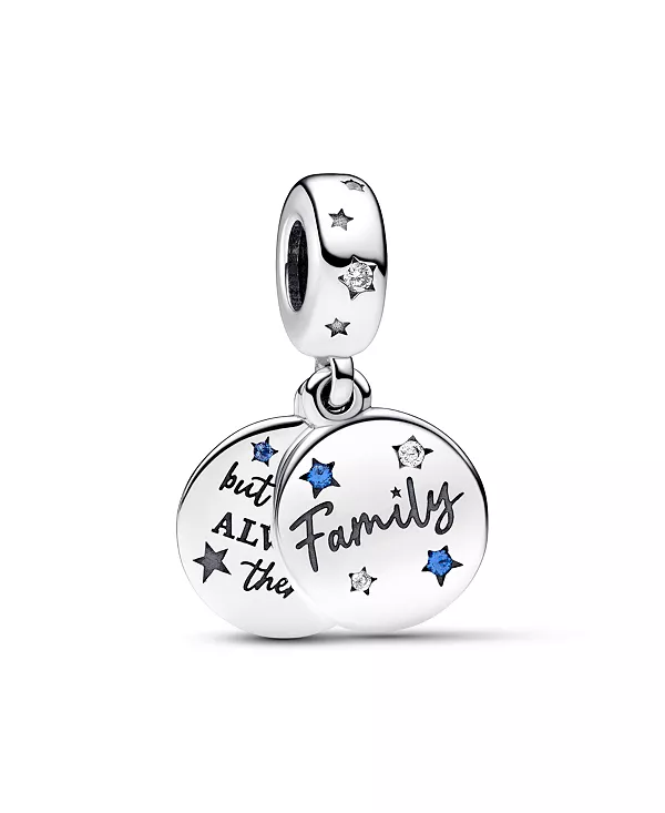 Двойной подвесной шарм «Семейная любовь» из кубического циркония Pandora, blue
Двойной подвесной шарм «Семейная любовь» из кубического циркония Pandora, blue