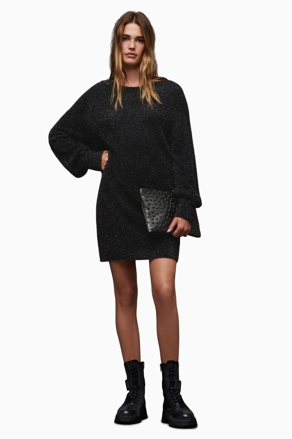 Платье-Свитер Allsaints Dazzle All Saints, черный
Платье-Свитер Allsaints Dazzle All Saints, черный