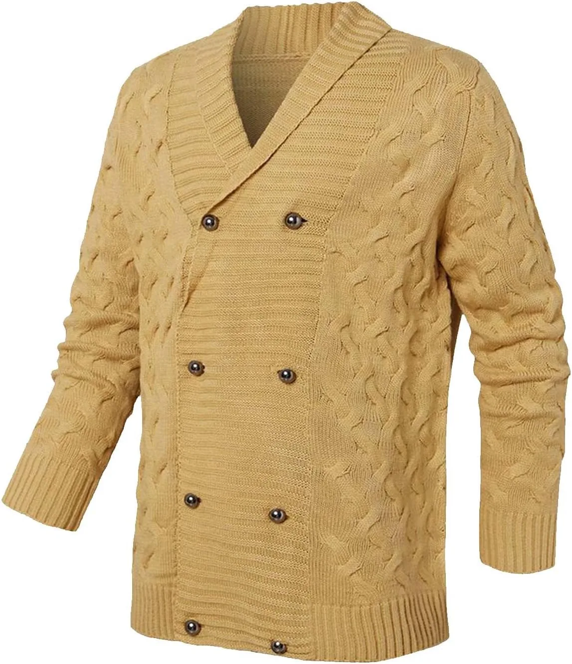 Мужской коричневый кардиган с V-образным вырезом и длинными рукавами Muscularfit
Мужской коричневый кардиган с V-образным вырезом и длинными рукавами Muscularfit