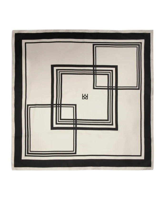 Квадратный шелковый шарф Kazar, серый
Квадратный шелковый шарф Kazar, серый