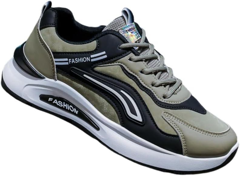 Мужские повседневные спортивные кроссовки на все сезоны. Верх из кожи. Резиновая подошва. Амортизирующая стелька. Противоскользящее покрытие. Износостойкие. Модные и универсальные Fmshi, зеленый
Мужские повседневные спортивные кроссовки на все сезоны. Верх из кожи. Резиновая подошва. Амортизирующая стелька. Противоскользящее покрытие. Износостойкие. Модные и универсальные Fmshi, зеленый