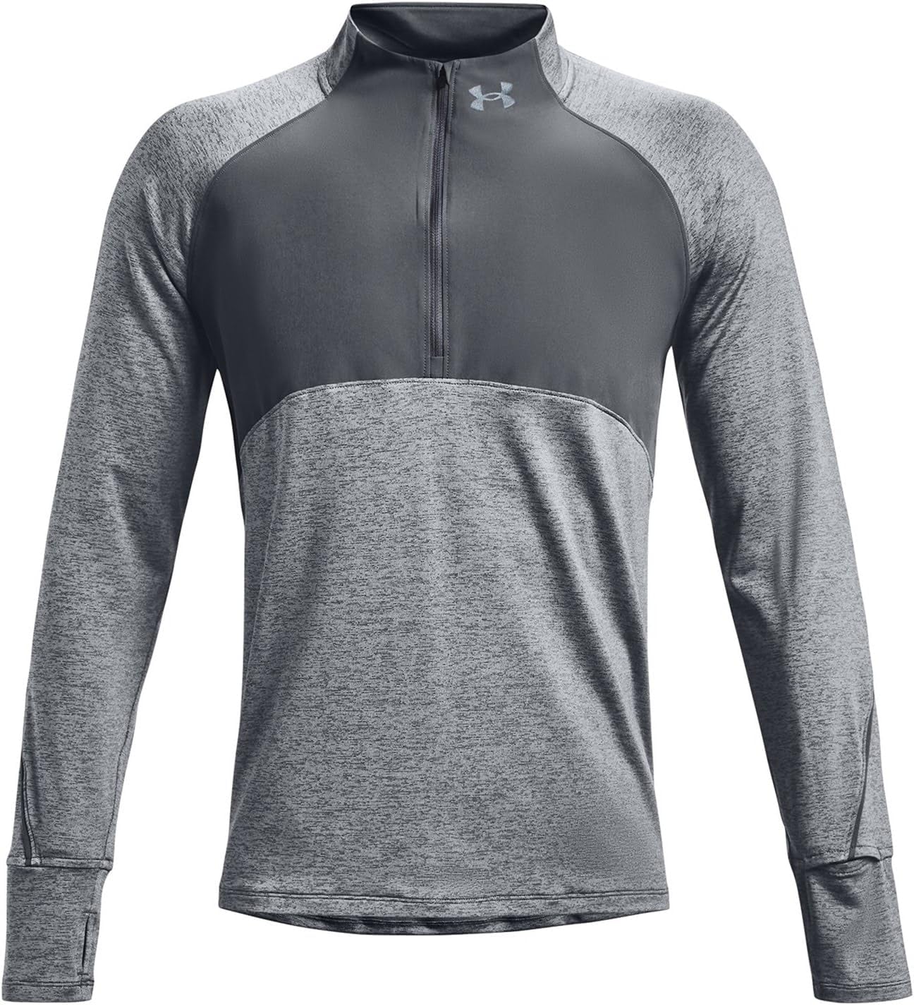 Under Armour Men's Qualifier Run 2.0 ½ Zip, Pitch Gray Fade Heather (012)/Electro Pink
Under Armour Men's Qualifier Run 2.0 ½ Zip, Pitch Gray Fade Heather (012)/Electro Pink