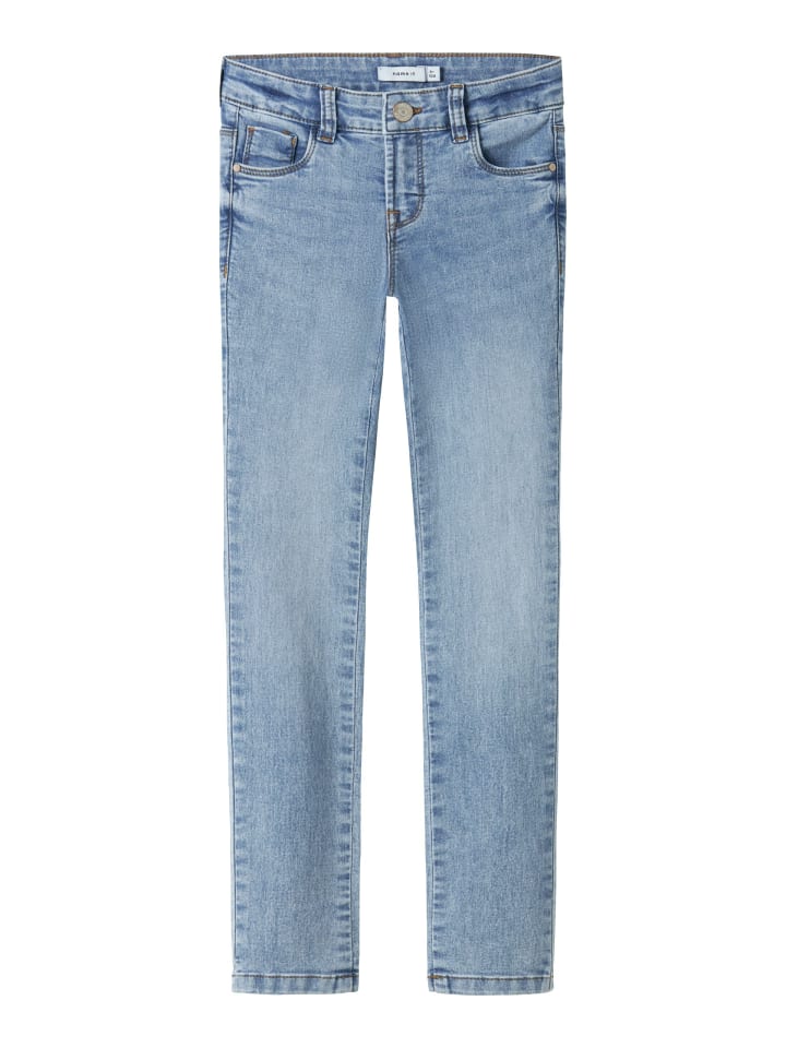 Name it Джинсы NKFPOLLY SKINNY JEANS 5070-LM, средне-синий деним
Name it Джинсы NKFPOLLY SKINNY JEANS 5070-LM, средне-синий деним
