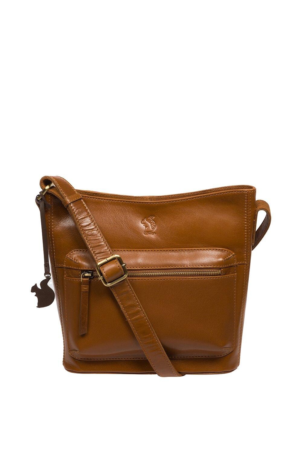 Кожаная сумка через плечо 'Liberty' Conkca London, коричневый
Кожаная сумка через плечо 'Liberty' Conkca London, коричневый