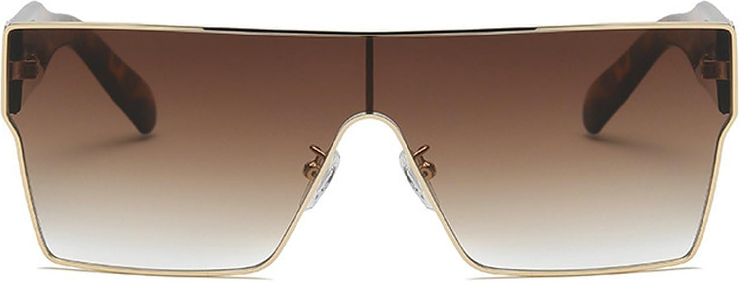 Ретро-солнцезащитные очки большого квадратного размера для женщин, цельные, с градиентными линзами, защита от УФ-излучения UV400, модные солнцезащитные очки для мужчин mincl, Leopard Brown
Ретро-солнцезащитные очки большого квадратного размера для женщин, цельные, с градиентными линзами, защита от УФ-излучения UV400, модные солнцезащитные очки для мужчин mincl, Leopard Brown