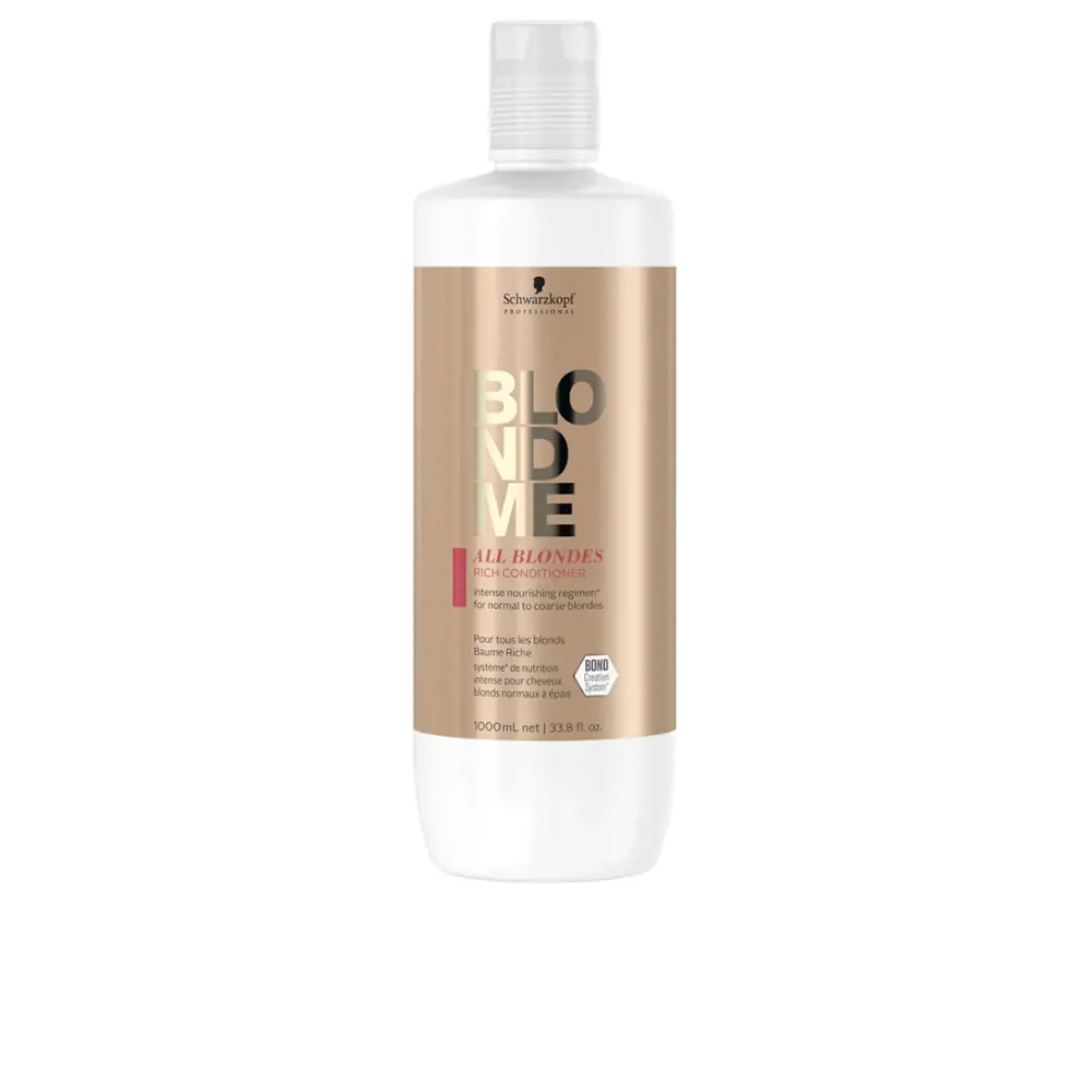 Кондиционер для волос Blondme bond repair acondicionador nutritivo Schwarzkopf, 1000 мл.
Кондиционер для волос Blondme bond repair acondicionador nutritivo Schwarzkopf, 1000 мл.