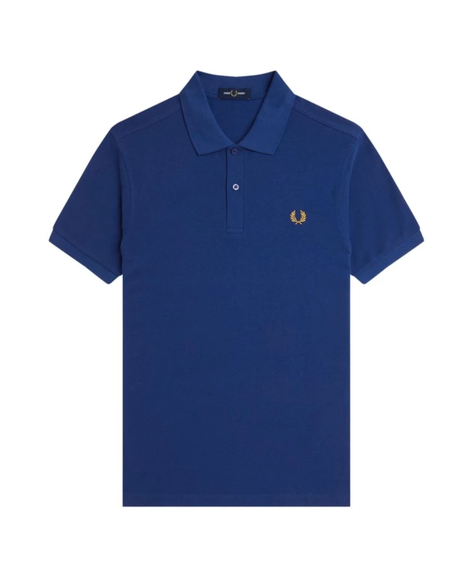 Классическая однотонная рубашка поло Fred Perry, синий
Классическая однотонная рубашка поло Fred Perry, синий