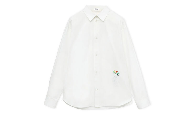 Рубашка мужская белая Loewe, белый
Рубашка мужская белая Loewe, белый