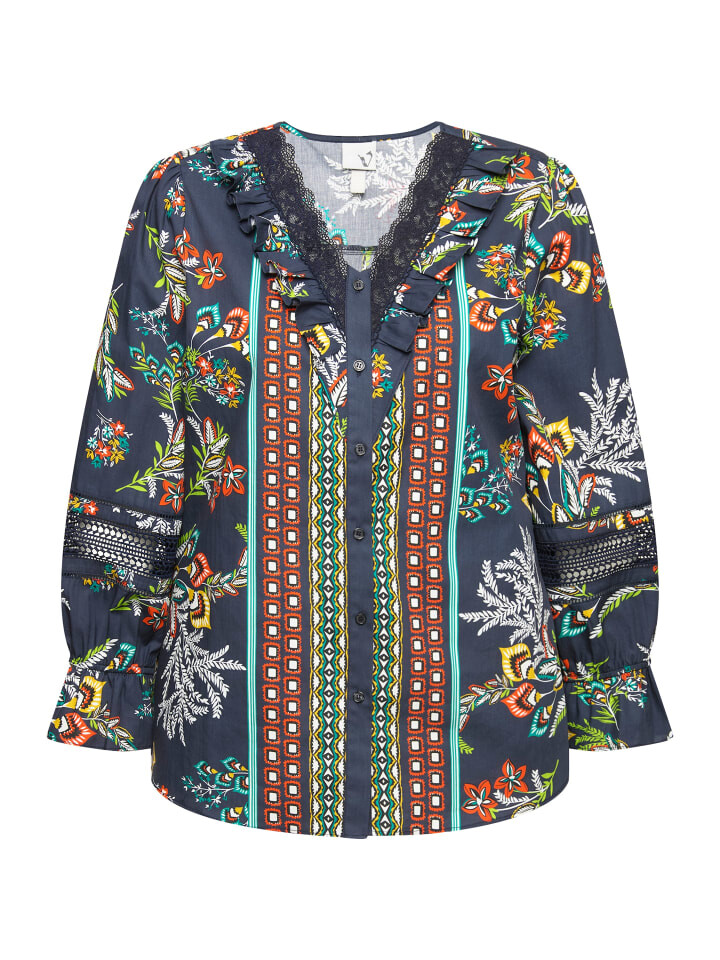 Блуза Ulla Popken, синий
Блуза Ulla Popken, синий