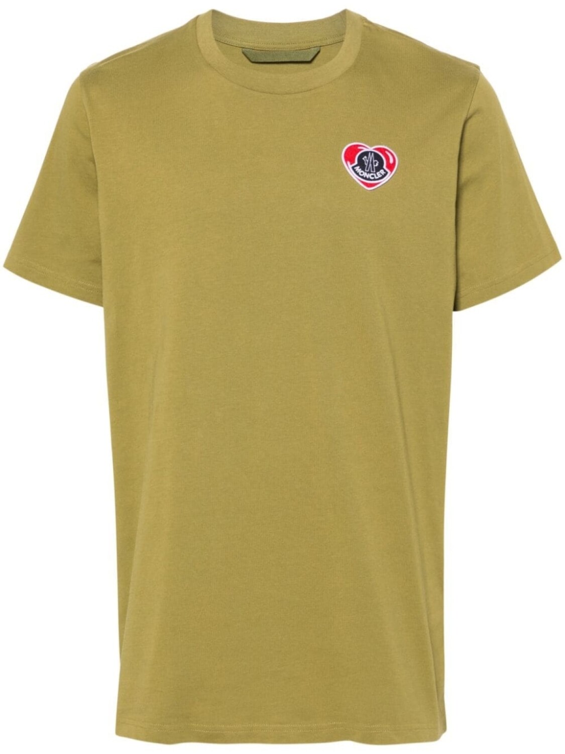 Moncler футболка с нашивкой-логотипом Heart, зеленый
Moncler футболка с нашивкой-логотипом Heart, зеленый