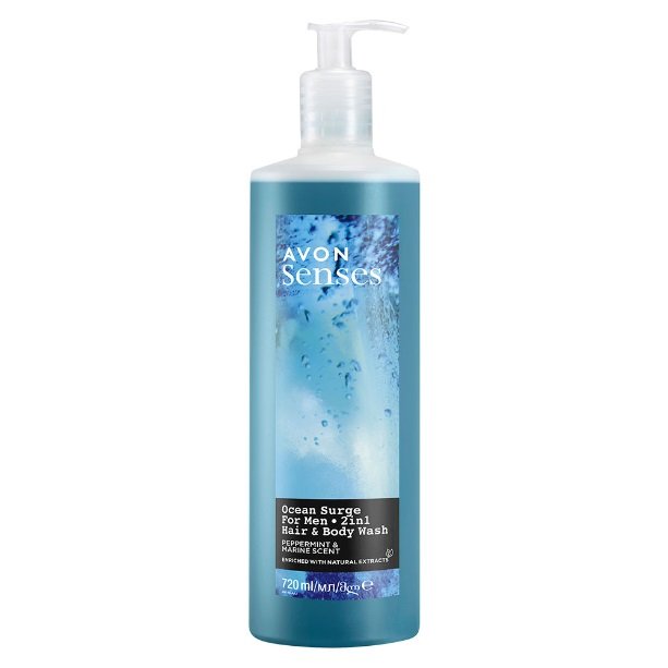 Avon, Гель для душа Ocean Surge, 720 мл
Avon, Гель для душа Ocean Surge, 720 мл
