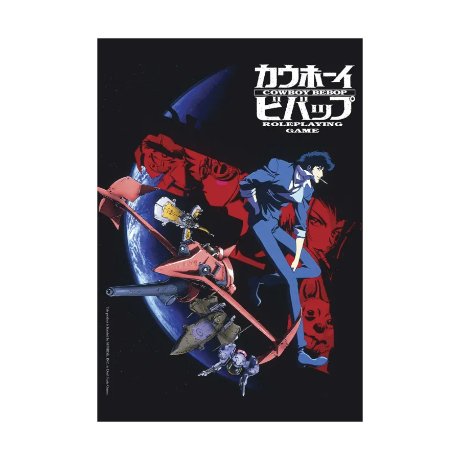 Cowboy Bebop Roleplaying Game - Corebook, RPG - Sci-Fi (Mana Project Studio), твердый переплет 
Cowboy Bebop Roleplaying Game - Corebook, RPG - Sci-Fi (Mana Project Studio), твердый переплет