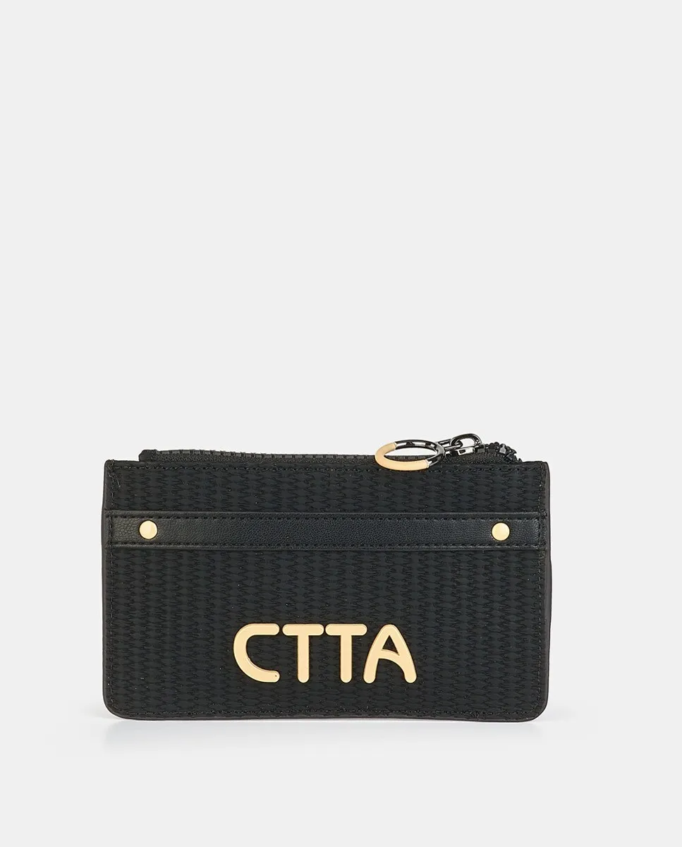 Зеленый кошелек-держатель для карт Caminatta, черный
Зеленый кошелек-держатель для карт Caminatta, черный