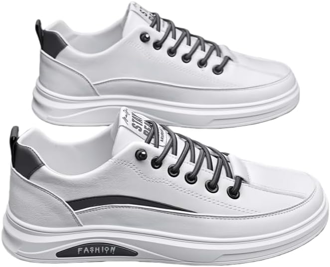 Мужские и унисекс белые кеды низкого профиля - верх из текстиля и противоскользящая резиновая подошва, дышащие повседневные кроссовки с эластичной застежкой, минималистичная спортивная обувь для занятий в зале Minlaidian
Мужские и унисекс белые кеды низкого профиля - верх из текстиля и противоскользящая резиновая подошва, дышащие повседневные кроссовки с эластичной застежкой, минималистичная спортивная обувь для занятий в зале Minlaidian