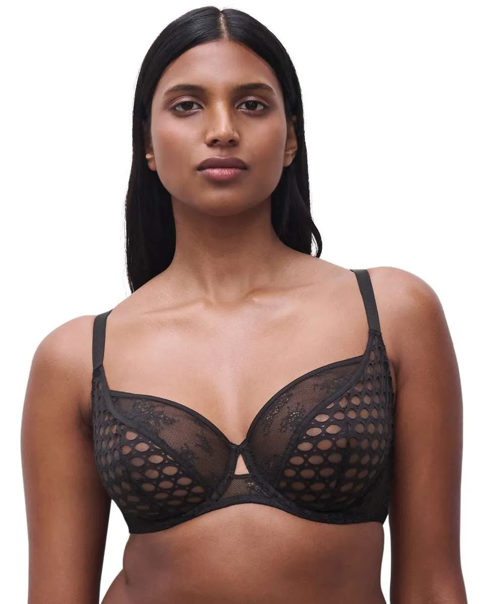 Бюстгальтер на косточках из цветочного кружева Poison Line Chantelle, черный
Бюстгальтер на косточках из цветочного кружева Poison Line Chantelle, черный
