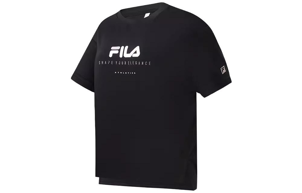 ФИЛА Женская футболка FILA, цвет Black 
ФИЛА Женская футболка FILA, цвет Black