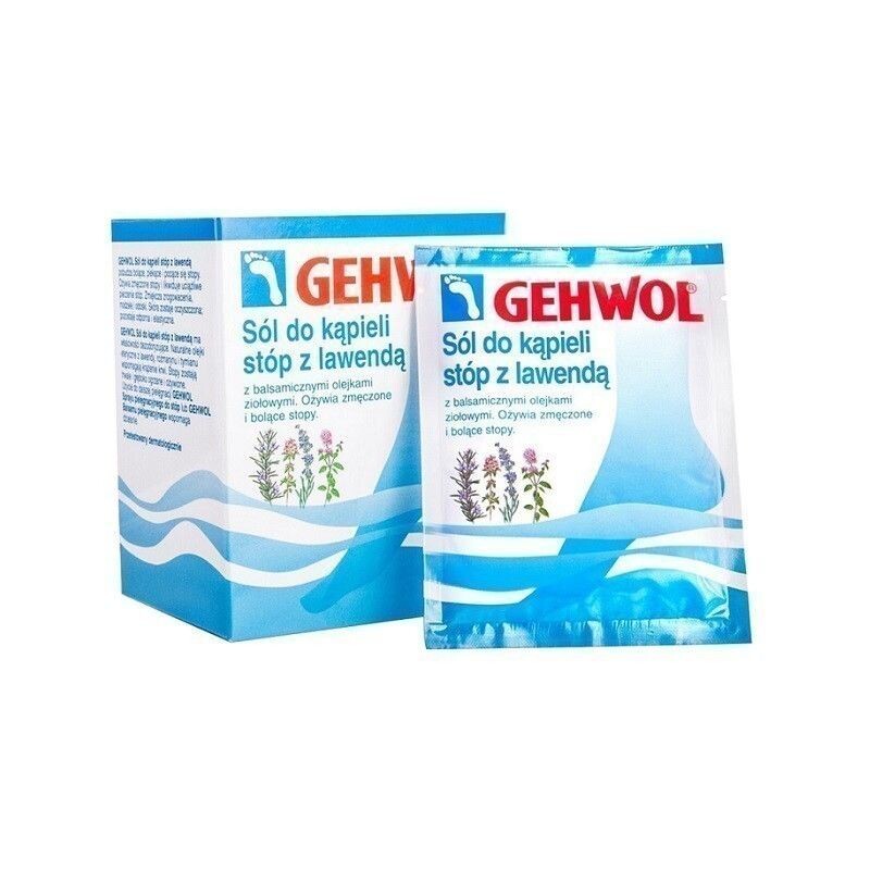 Соль для ванночек для ног Gehwol Ziołowa z Lawendą, 10 шт
Соль для ванночек для ног Gehwol Ziołowa z Lawendą, 10 шт