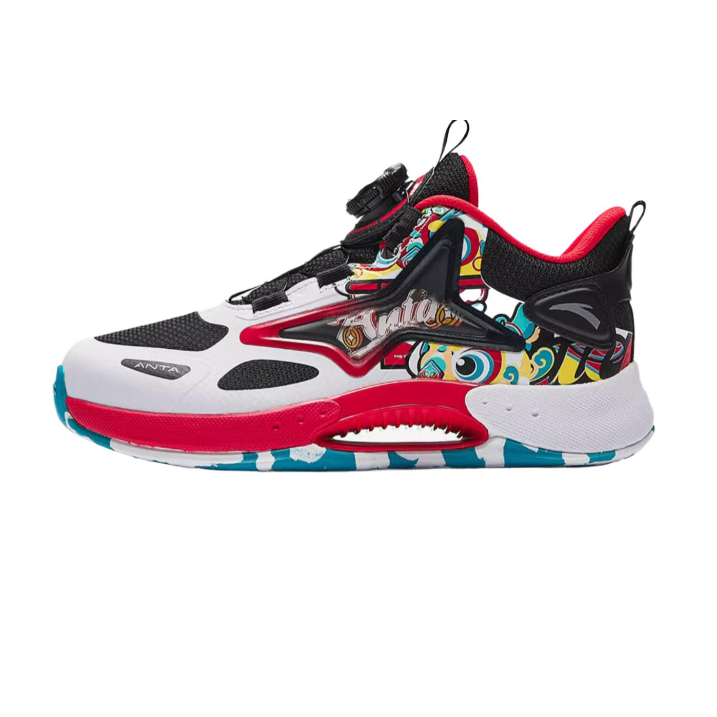 Детские баскетбольные кроссовки с противоскользящей подошвой и износостойким покрытием для детей 3-7 лет Antakids, черный/белый/красный
Детские баскетбольные кроссовки с противоскользящей подошвой и износостойким покрытием для детей 3-7 лет Antakids, черный/белый/красный