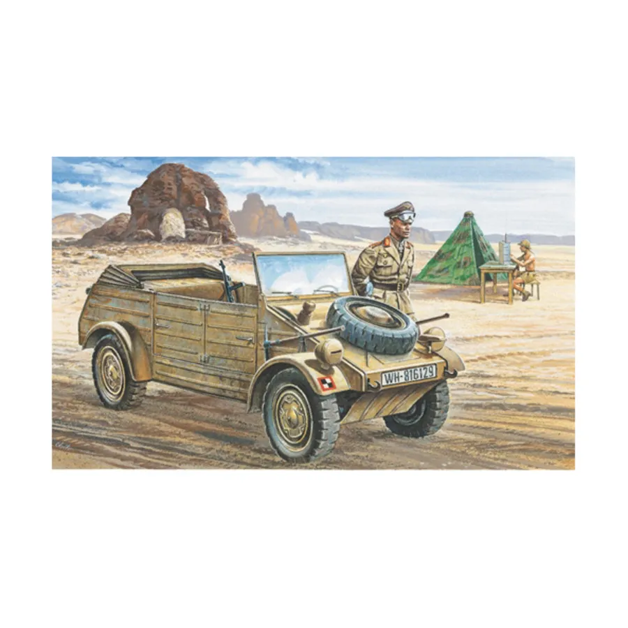 Фольксваген Тип 82 Кубельваген, Military Vehicles (1:35) (Italeri)
Фольксваген Тип 82 Кубельваген, Military Vehicles (1:35) (Italeri)