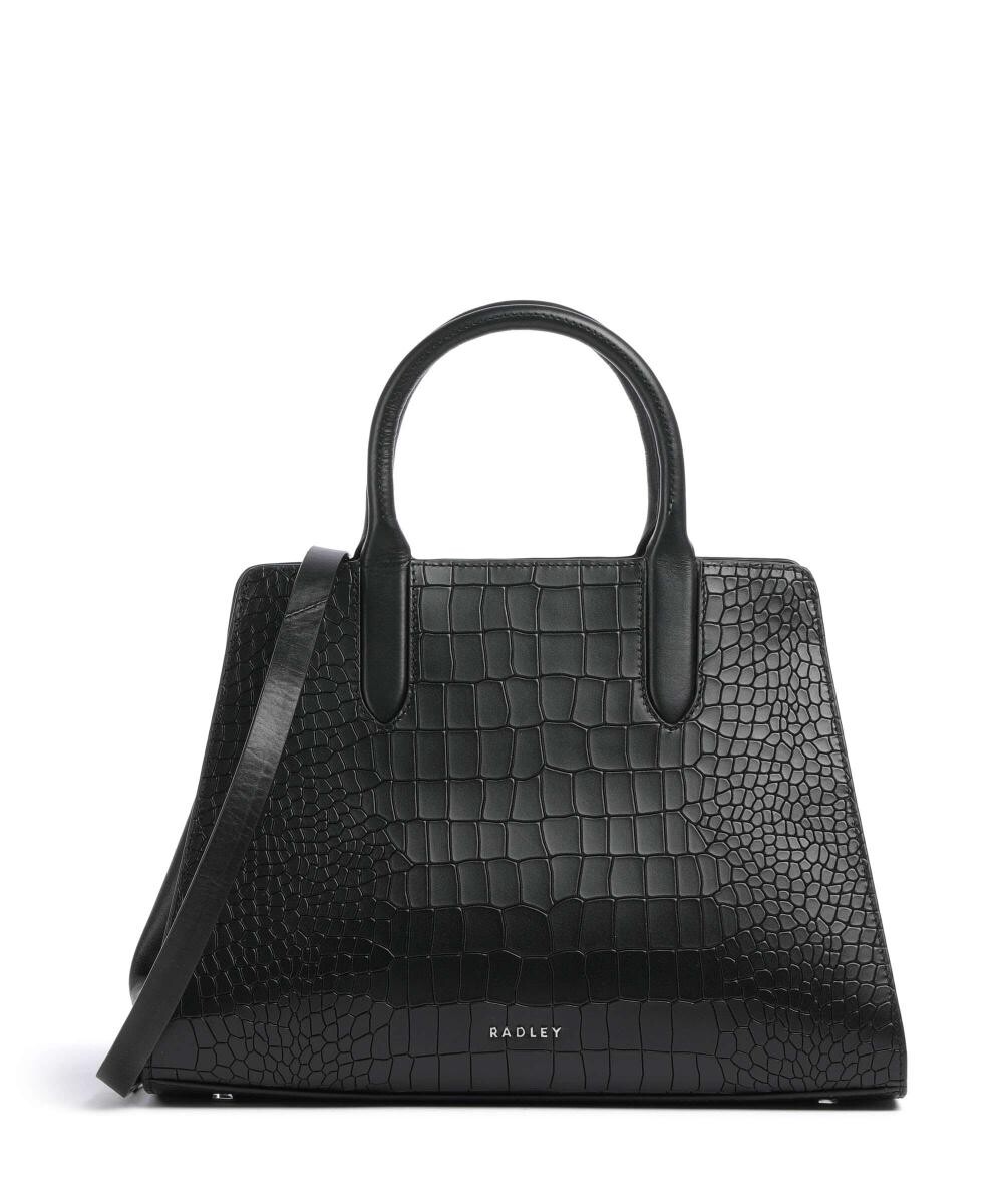 Сумочка Glasshouse из тисненой яловой кожи Radley London, черный
Сумочка Glasshouse из тисненой яловой кожи Radley London, черный