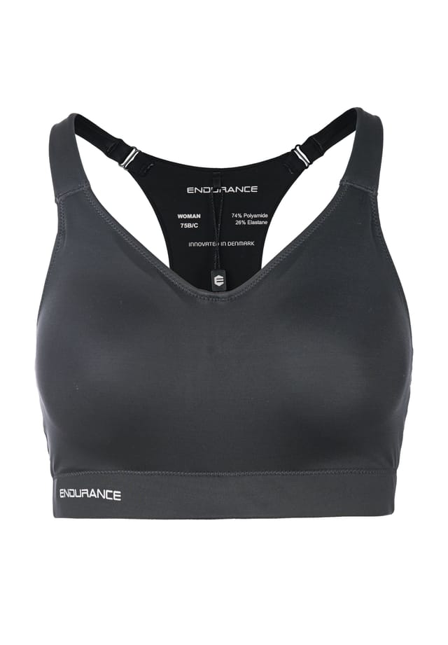 Спортивный бюстгальтер Phoebe без косточек Endurance, черный
Спортивный бюстгальтер Phoebe без косточек Endurance, черный