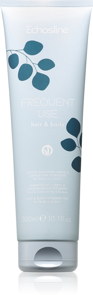 Частое использование шампуня для волос и тела и геля для душа «два в одном» для ежедневного ухода Echosline, 300 мл
Частое использование шампуня для волос и тела и геля для душа «два в одном» для ежедневного ухода Echosline, 300 мл
