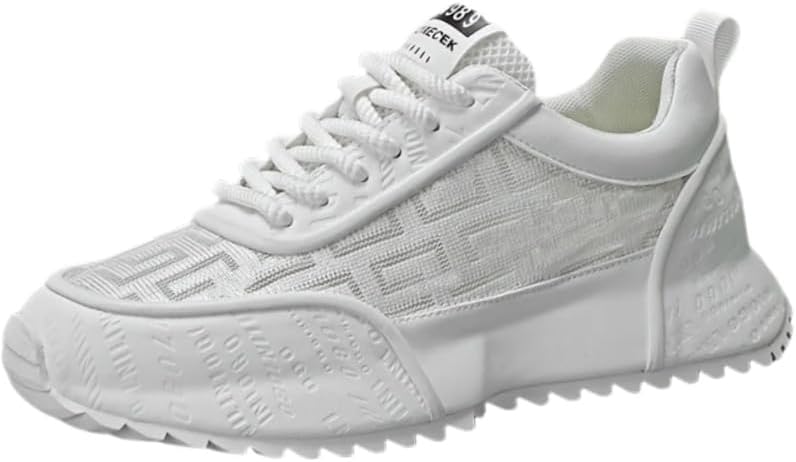 Мужские стильные и модные повседневные спортивные кроссовки с противоскользящей и дышащей поверхностью Clolinde, белый
Мужские стильные и модные повседневные спортивные кроссовки с противоскользящей и дышащей поверхностью Clolinde, белый