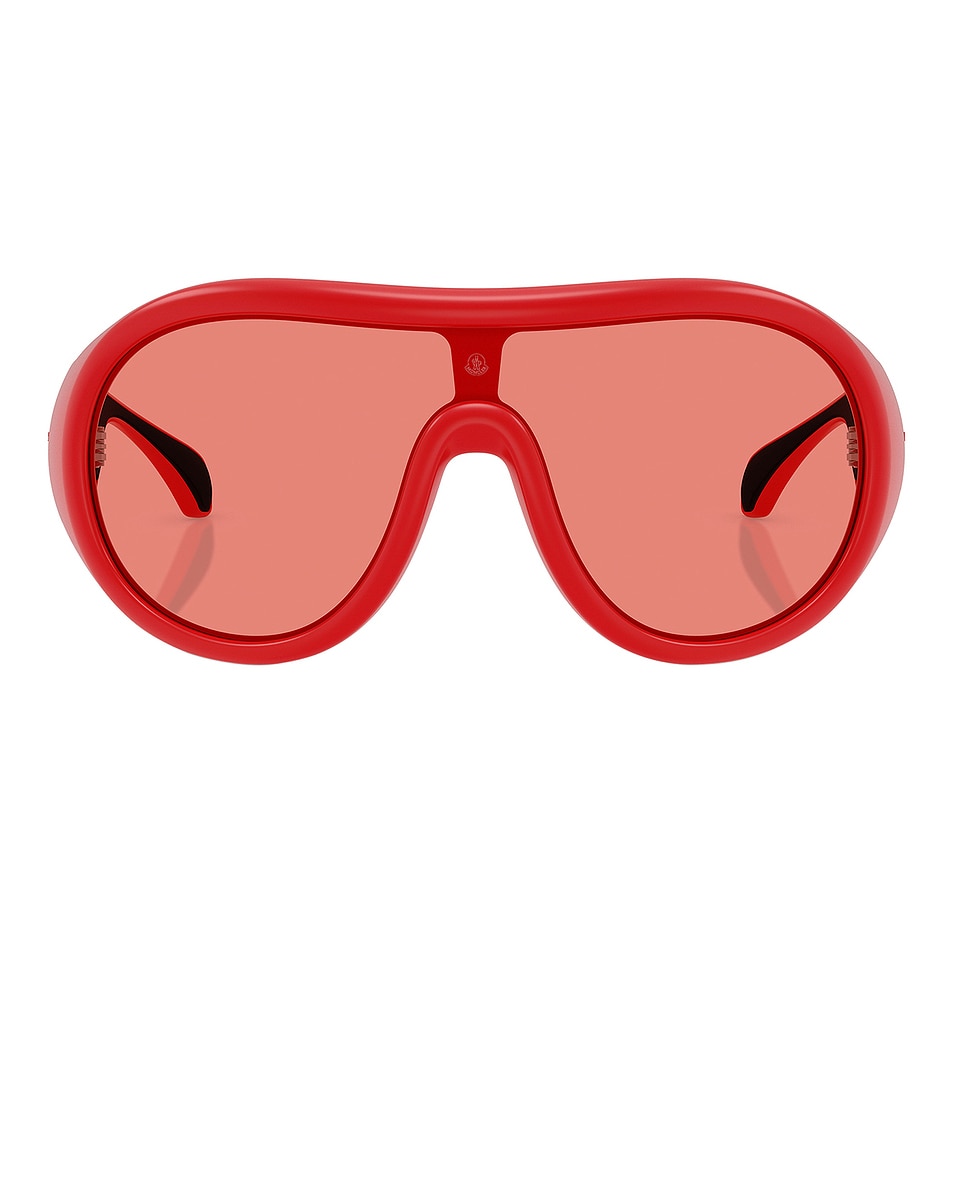 Солнцезащитные очки Cloche Moncler, Red 
Солнцезащитные очки Cloche Moncler, Red