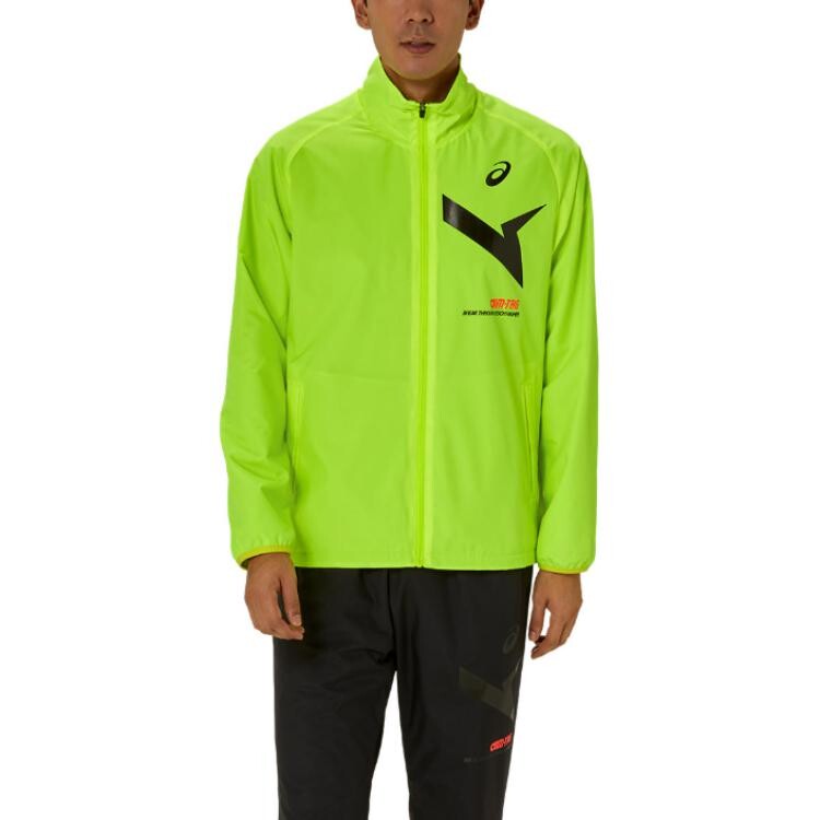 Куртка мужская с трикотажной подкладкой, зеленый Asics 
Куртка мужская с трикотажной подкладкой, зеленый Asics