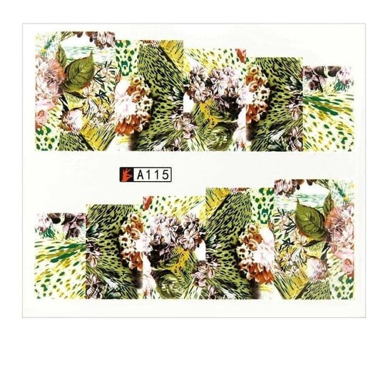 Водные наклейки для ногтей, лист 6,5 х 5,5 см, на 10 пальцев, № 1 А115 Molly Lac
Водные наклейки для ногтей, лист 6,5 х 5,5 см, на 10 пальцев, № 1 А115 Molly Lac