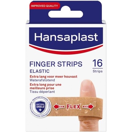 Hansaplast Эластичные текстильные пластыри для пальцев, 16 полосок
Hansaplast Эластичные текстильные пластыри для пальцев, 16 полосок