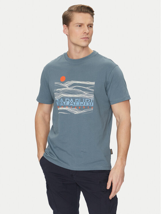 Футболка обычного кроя S-Buti NP0A4INM Napapijri, синий
Футболка обычного кроя S-Buti NP0A4INM Napapijri, синий