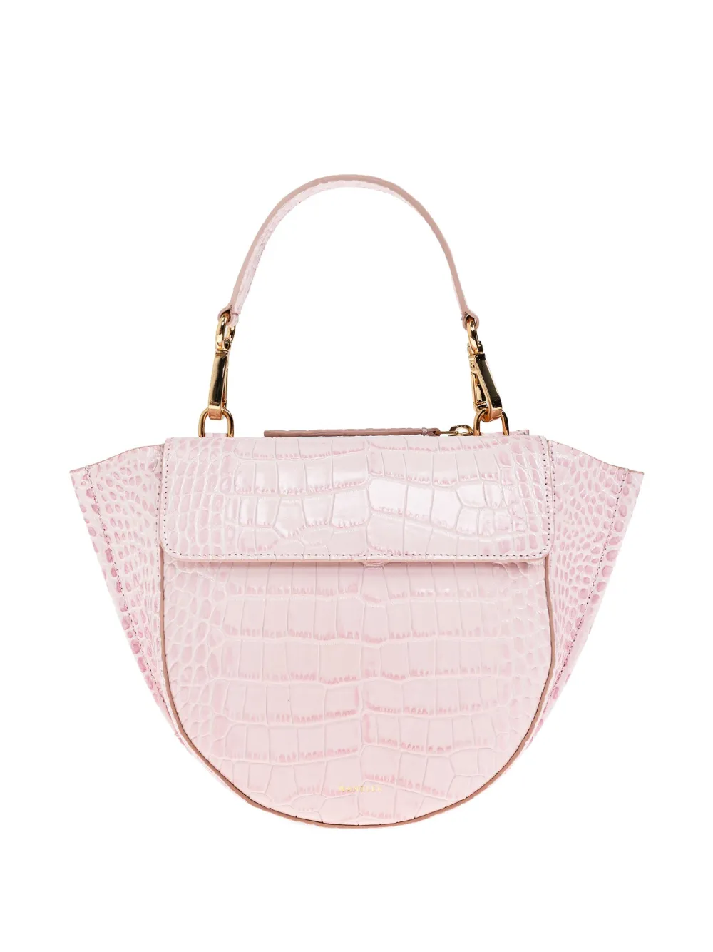 Мини-сумка-шоппер Hortensia с эффектом крокодила Wandler, розовый
Мини-сумка-шоппер Hortensia с эффектом крокодила Wandler, розовый
