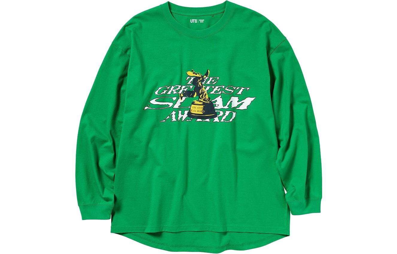 Футболка унисекс зеленая Uniqlo, зеленый
Футболка унисекс зеленая Uniqlo, зеленый