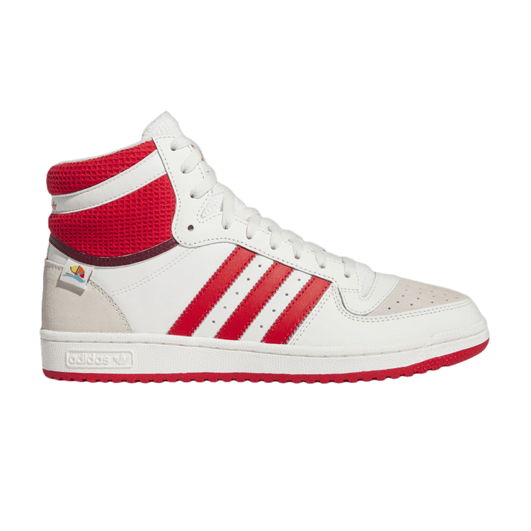Кроссовки adidas Top Ten RB 'White Red', белый 
Кроссовки adidas Top Ten RB 'White Red', белый