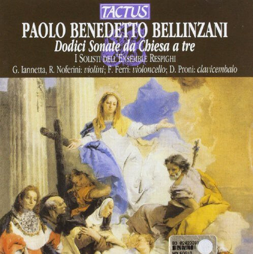 CD диск Bellinzani / Ferri: Church Sonatas
CD диск Bellinzani / Ferri: Church Sonatas