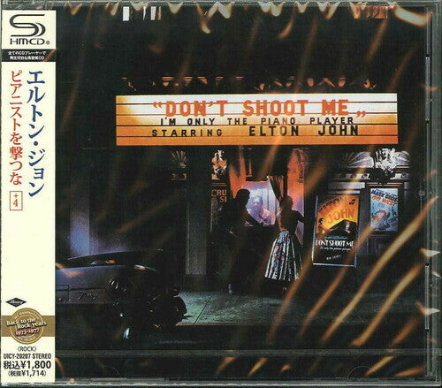 CD диск John, Elton: Don't Shoot Me I'm Only the Piano Player (SHM-CD)
CD диск John, Elton: Don't Shoot Me I'm Only the Piano Player (SHM-CD)