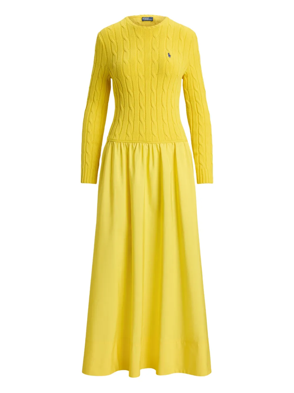 Платье фактурной вязки Polo Ralph Lauren, желтый
Платье фактурной вязки Polo Ralph Lauren, желтый