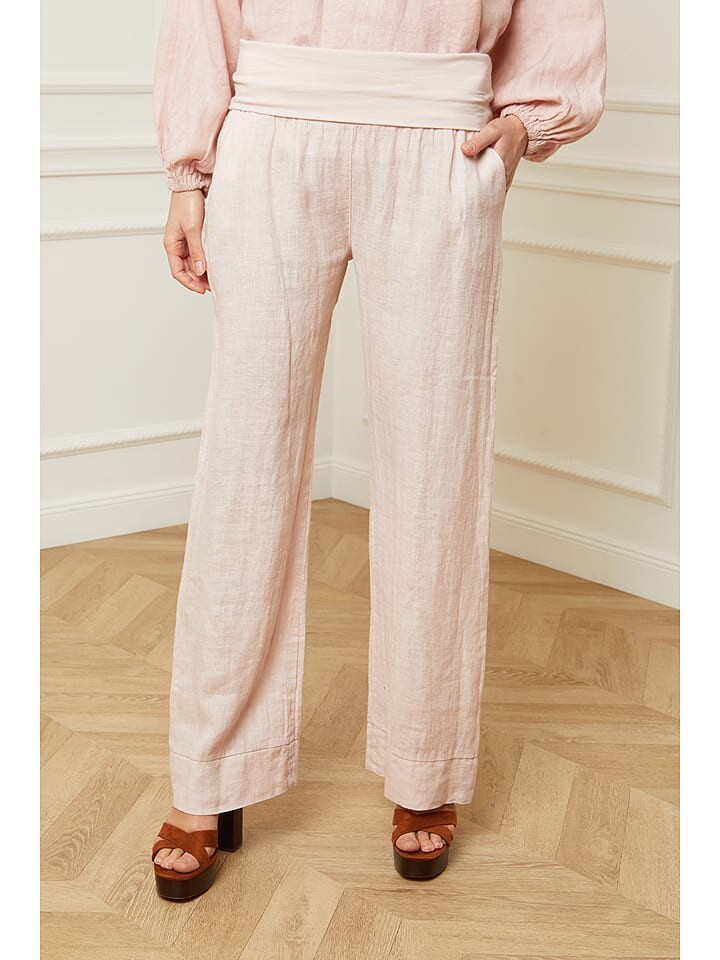 Тканевые брюки La Compagnie Du Lin, розовый
Тканевые брюки La Compagnie Du Lin, розовый