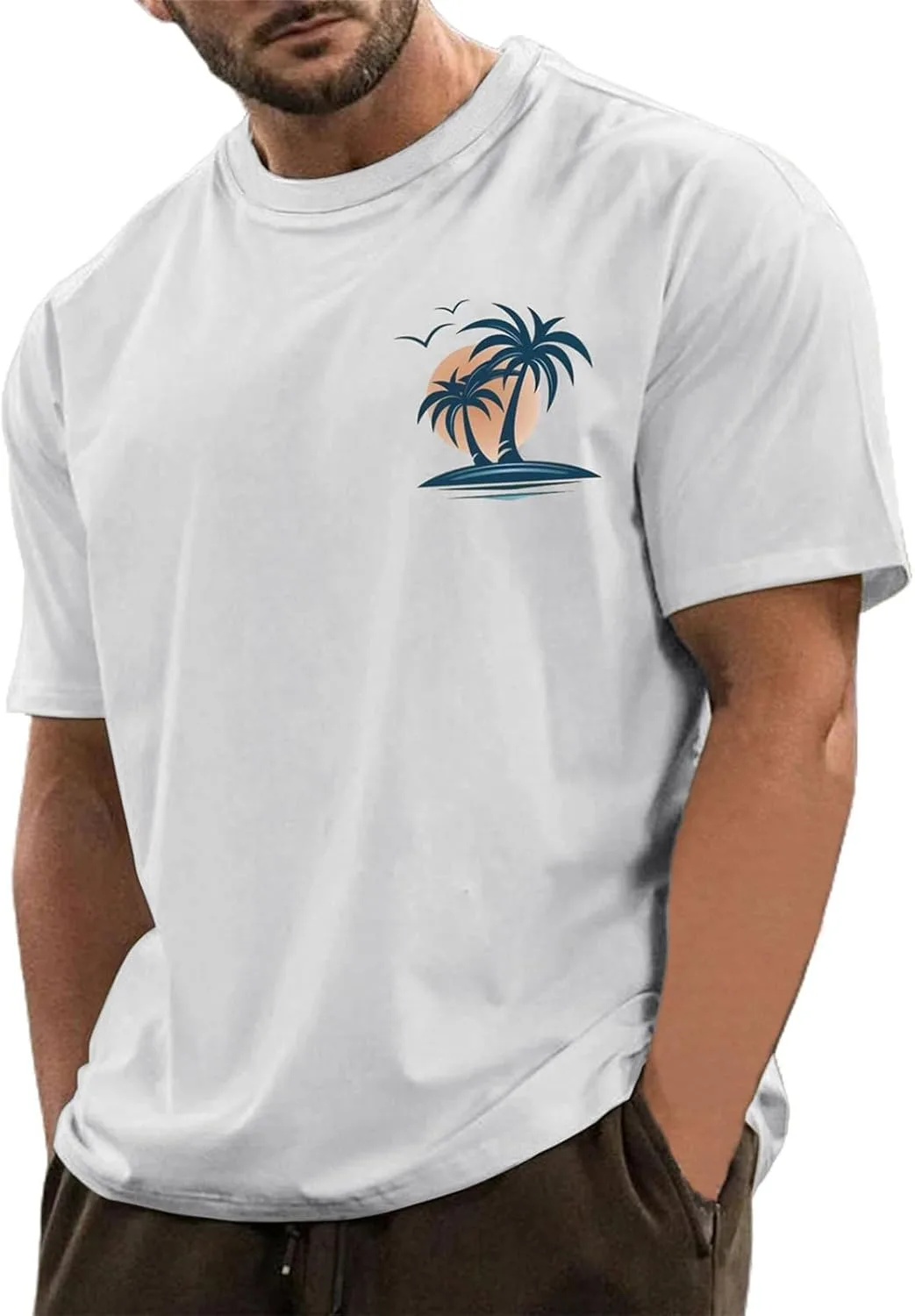 Мужская футболка для тренировок, летняя, с коротким рукавом и круглым вырезом, S-5XL
Мужская футболка для тренировок, летняя, с коротким рукавом и круглым вырезом, S-5XL