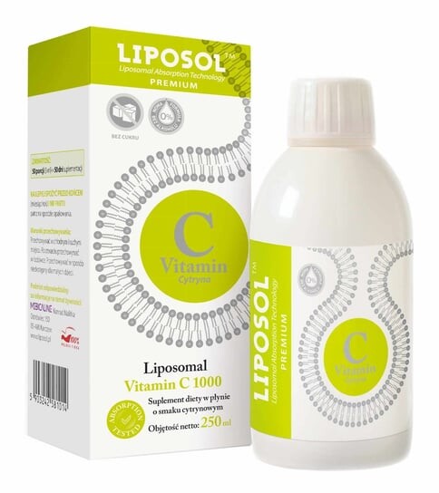 Aliness, Liposol Липосомальный витамин С со вкусом лимона 250 мл
Aliness, Liposol Липосомальный витамин С со вкусом лимона 250 мл